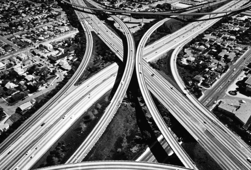 Illustration for article titled L.A.'s Interchanges Are Beautiful (If You're Not Stuck in Traffic)